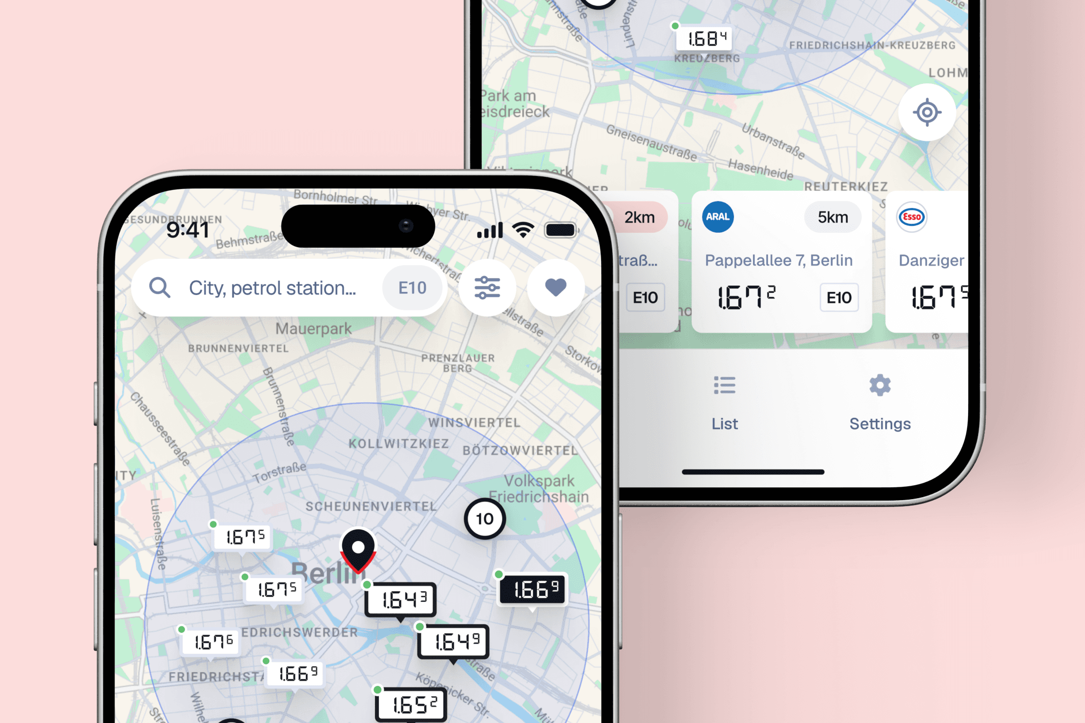 Tankpreise App Redesign for 300k Daily Users