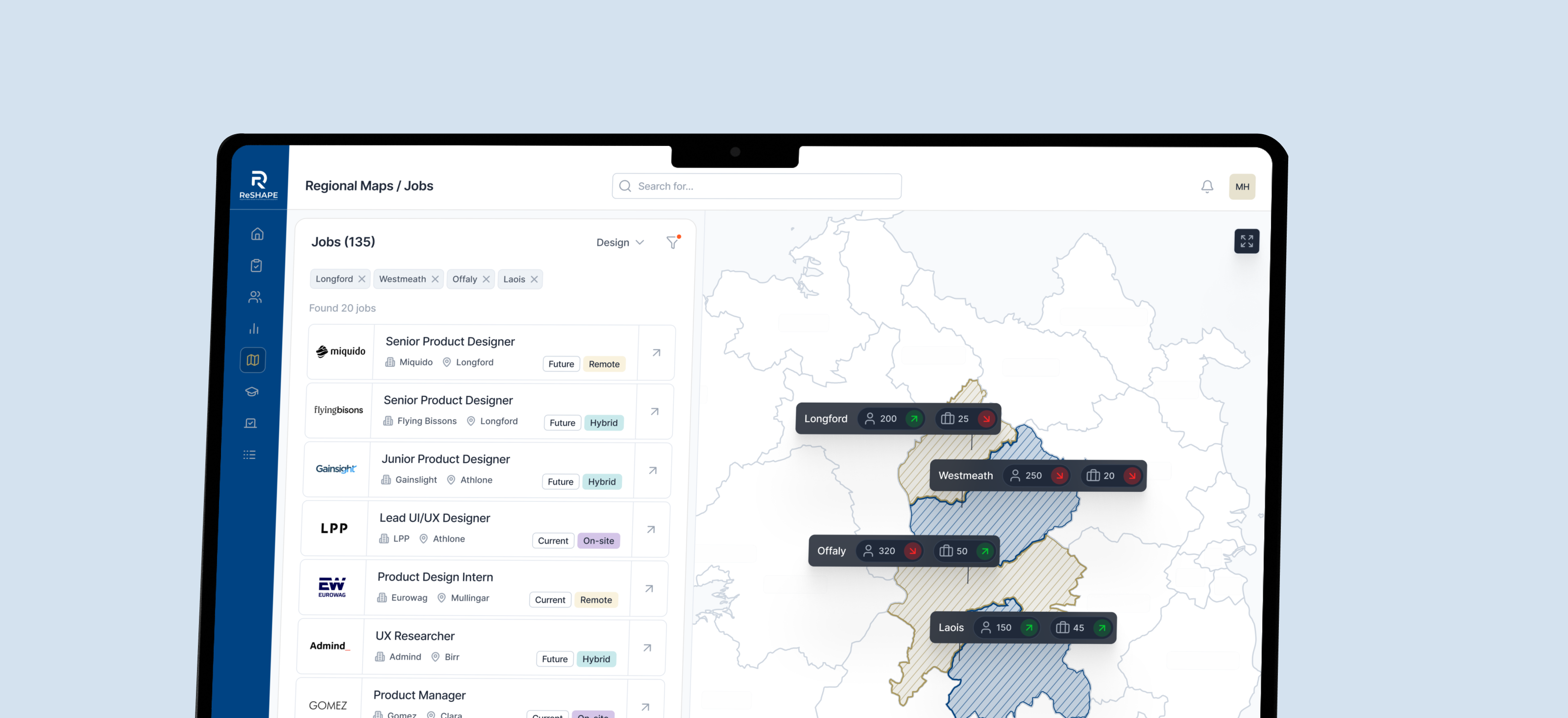 Reshape: A Skills Platform for a Region in Transition